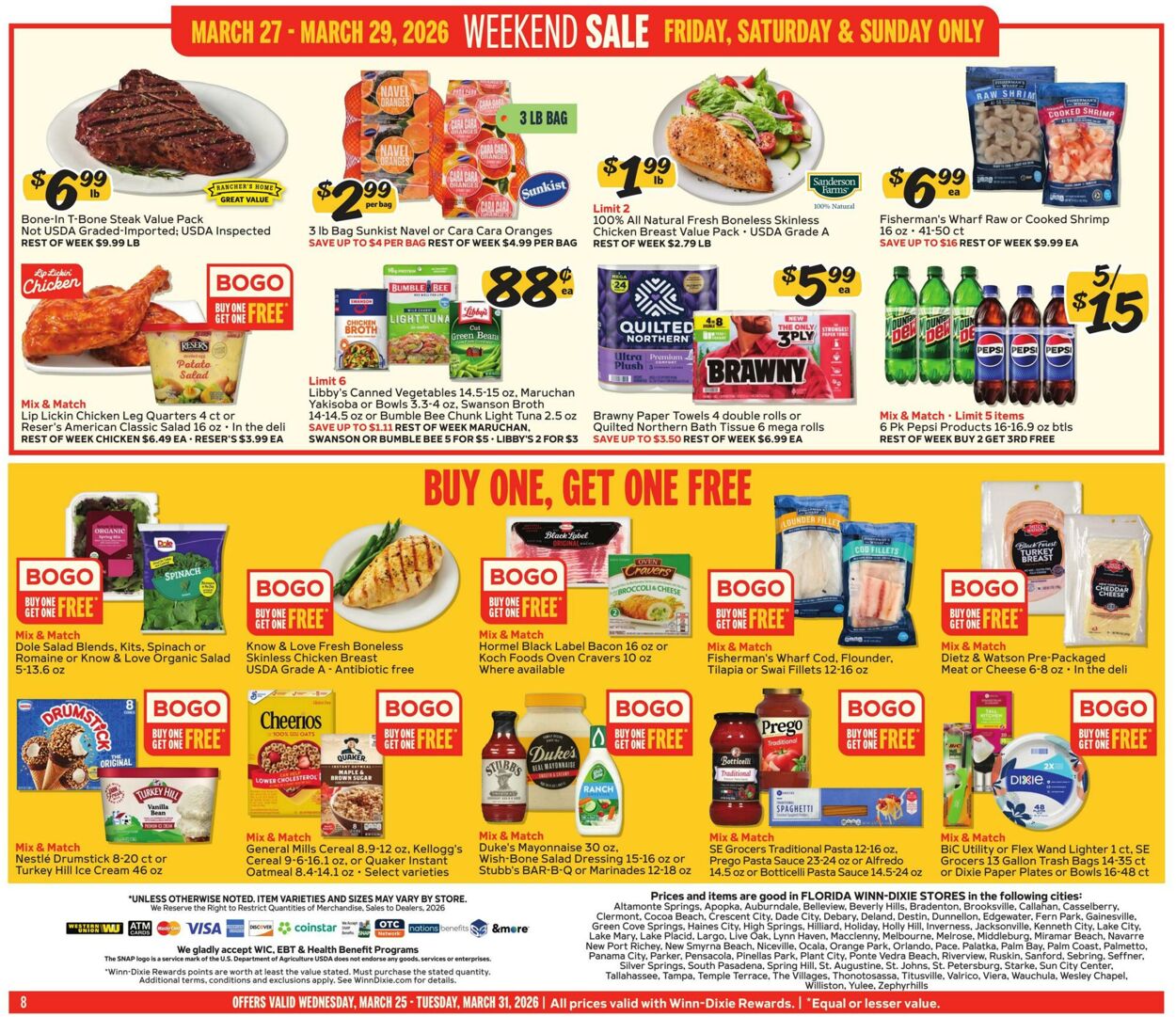 Weekly ad Winn-Dixie 03/25/2026 - 03/31/2026
