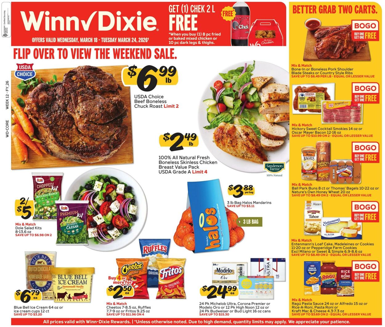 Weekly ad Winn-Dixie 03/18/2026 - 03/24/2026
