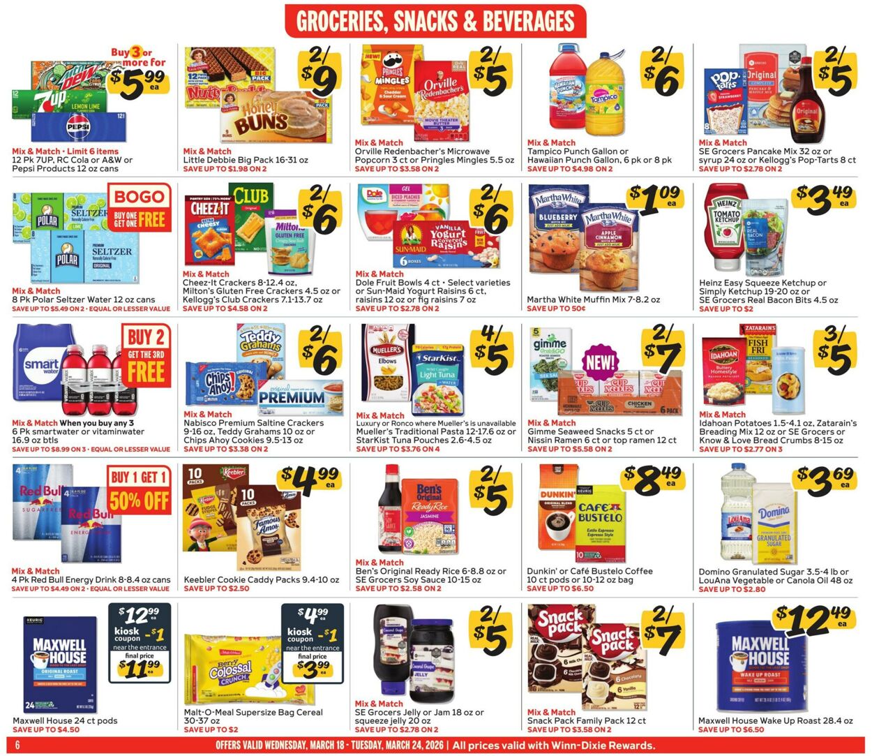 Weekly ad Winn-Dixie 03/18/2026 - 03/24/2026