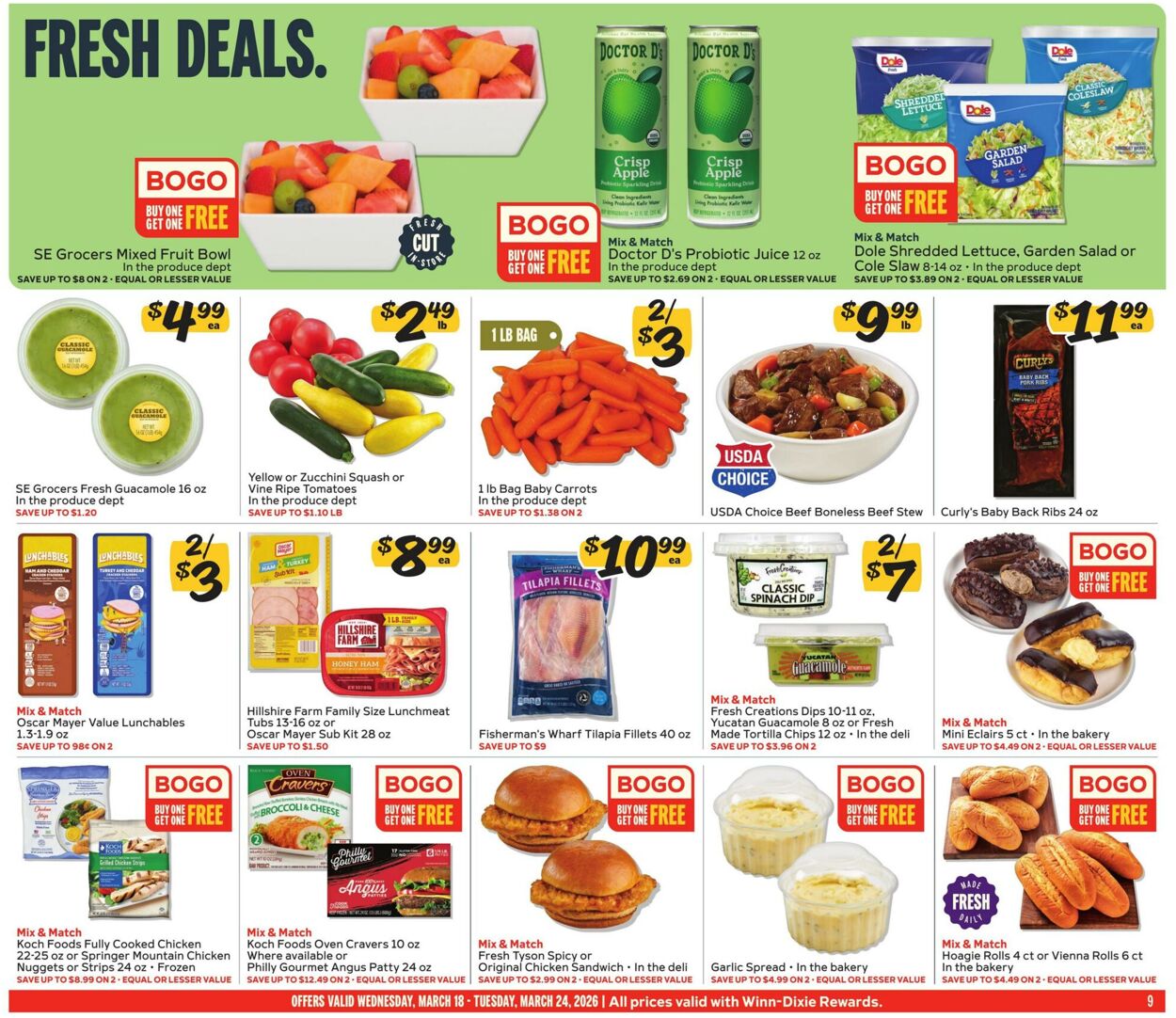 Weekly ad Winn-Dixie 03/18/2026 - 03/24/2026