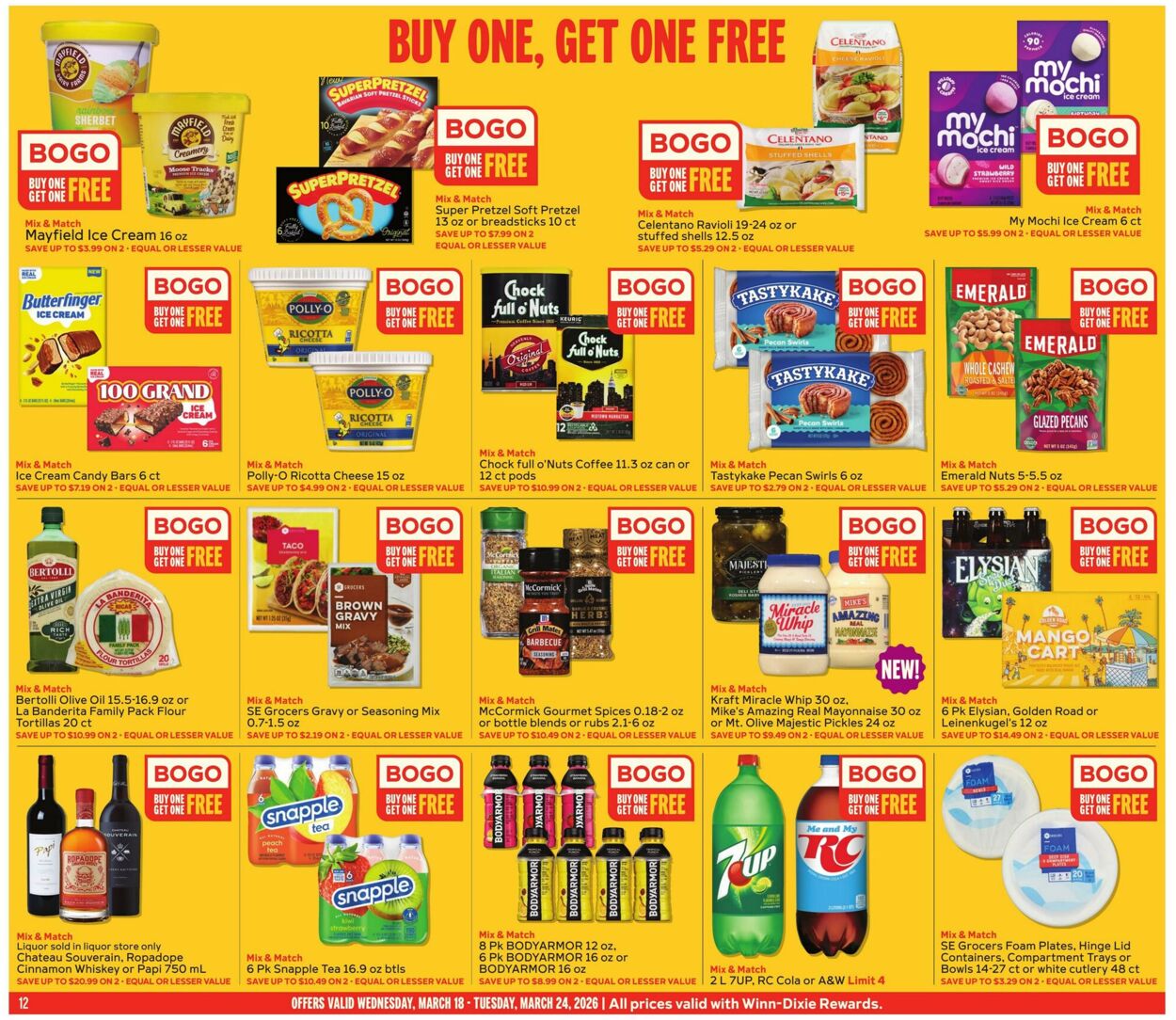 Weekly ad Winn-Dixie 03/18/2026 - 03/24/2026