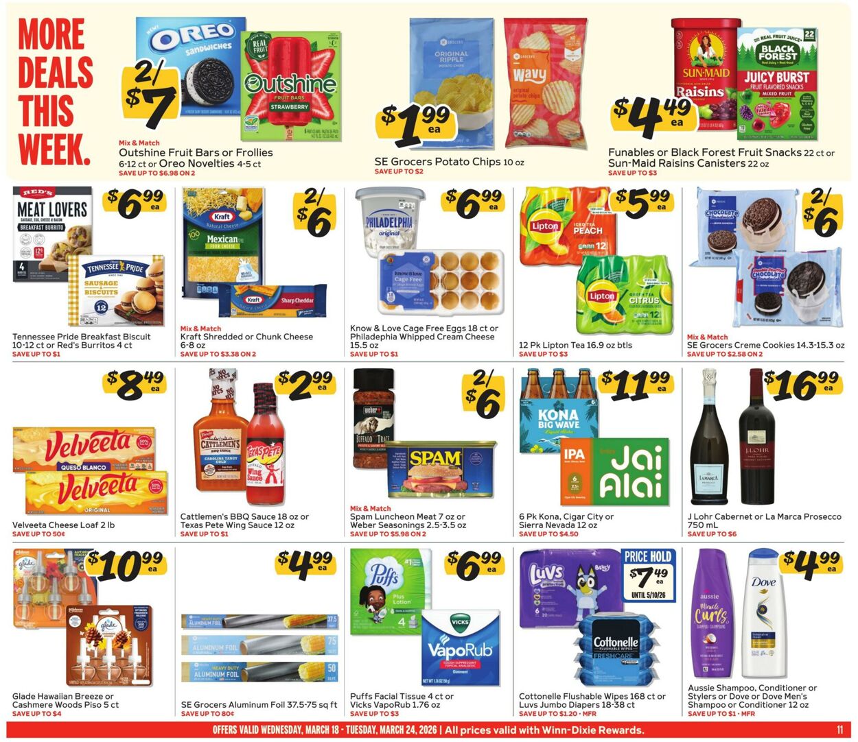 Weekly ad Winn-Dixie 03/18/2026 - 03/24/2026