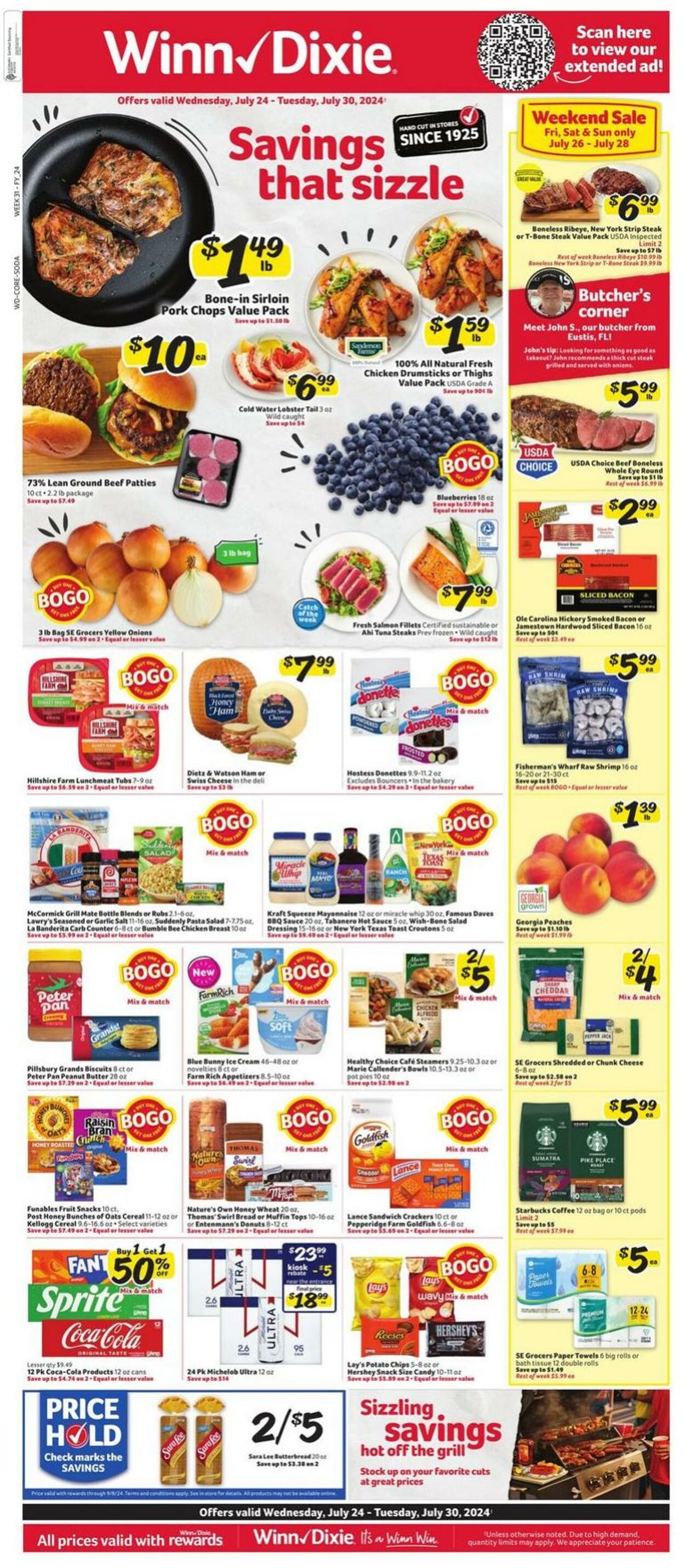 Weekly ad Winn-Dixie 07/24/2024 - 07/30/2024