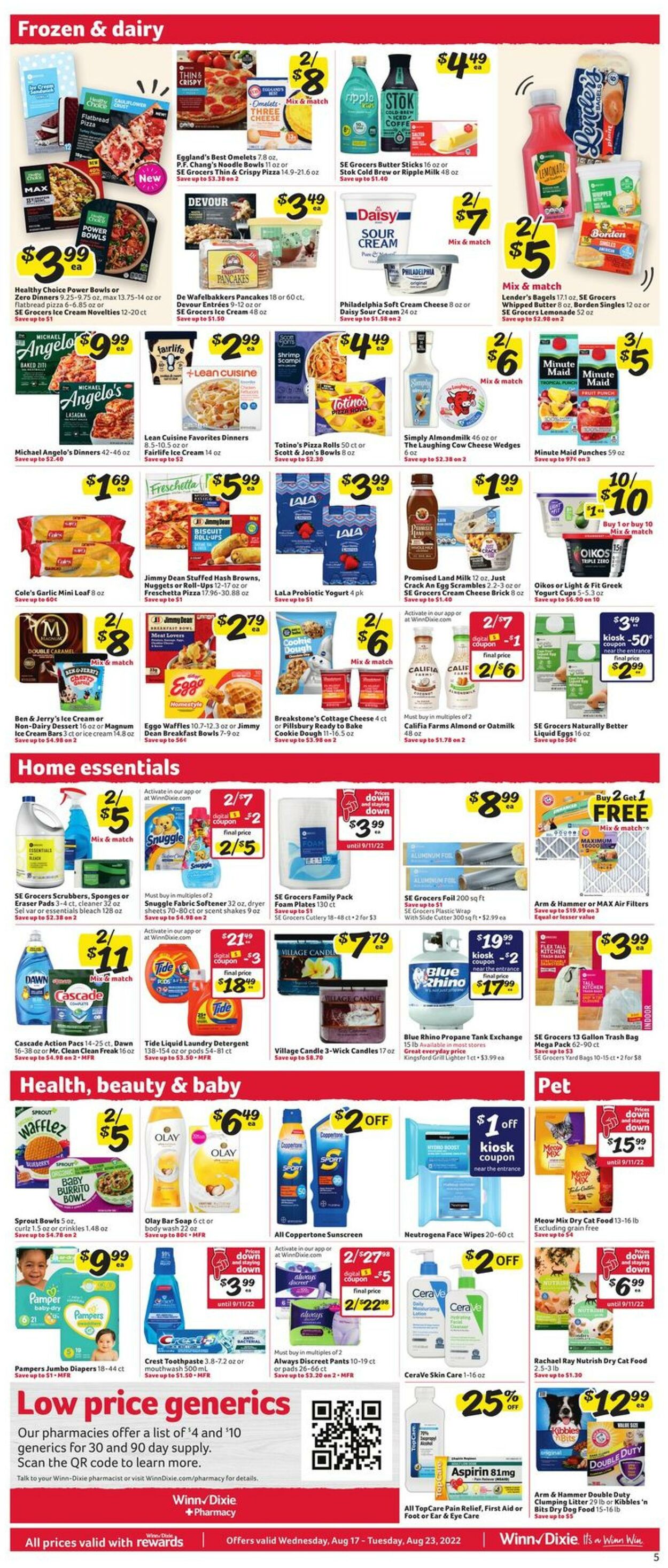 Weekly ad Winn-Dixie 08/17/2022 - 08/23/2022