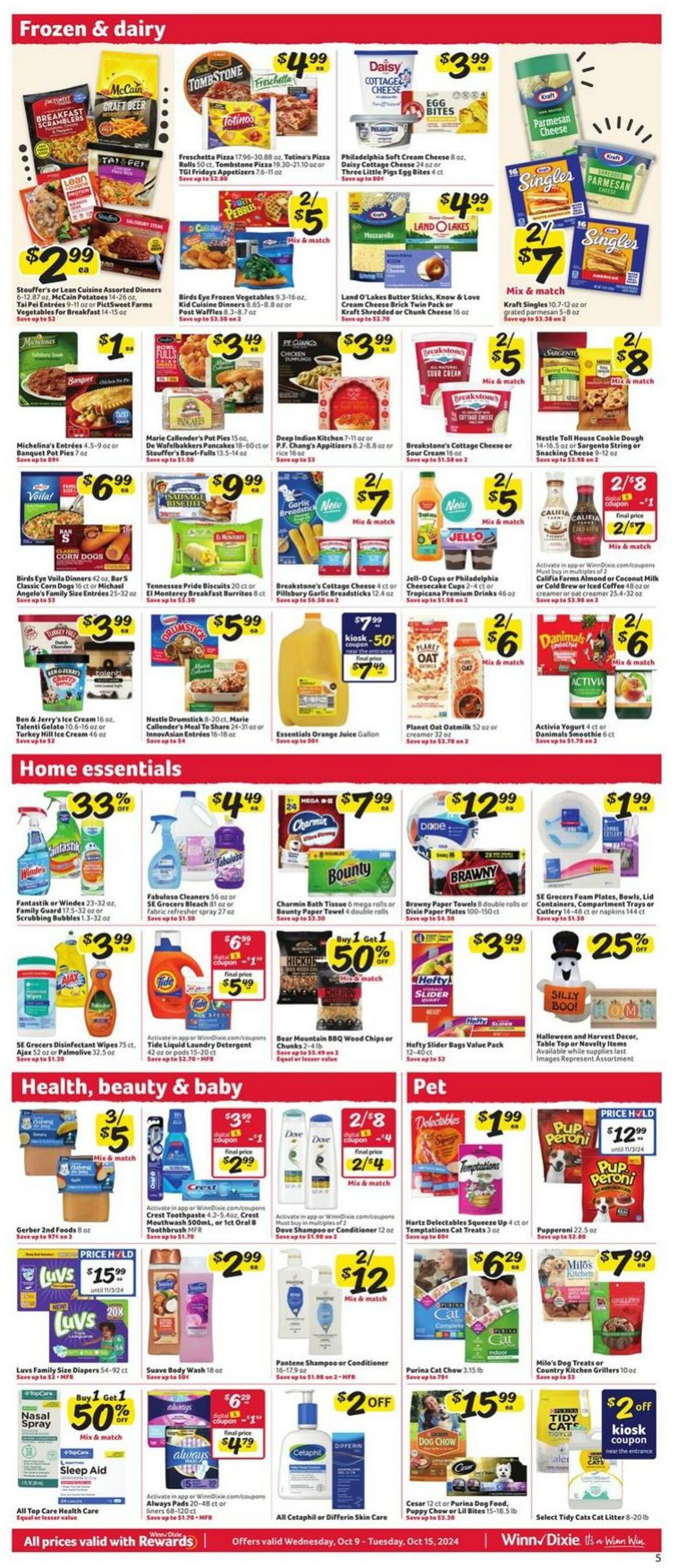 Weekly ad Winn-Dixie 10/09/2024 - 10/15/2024