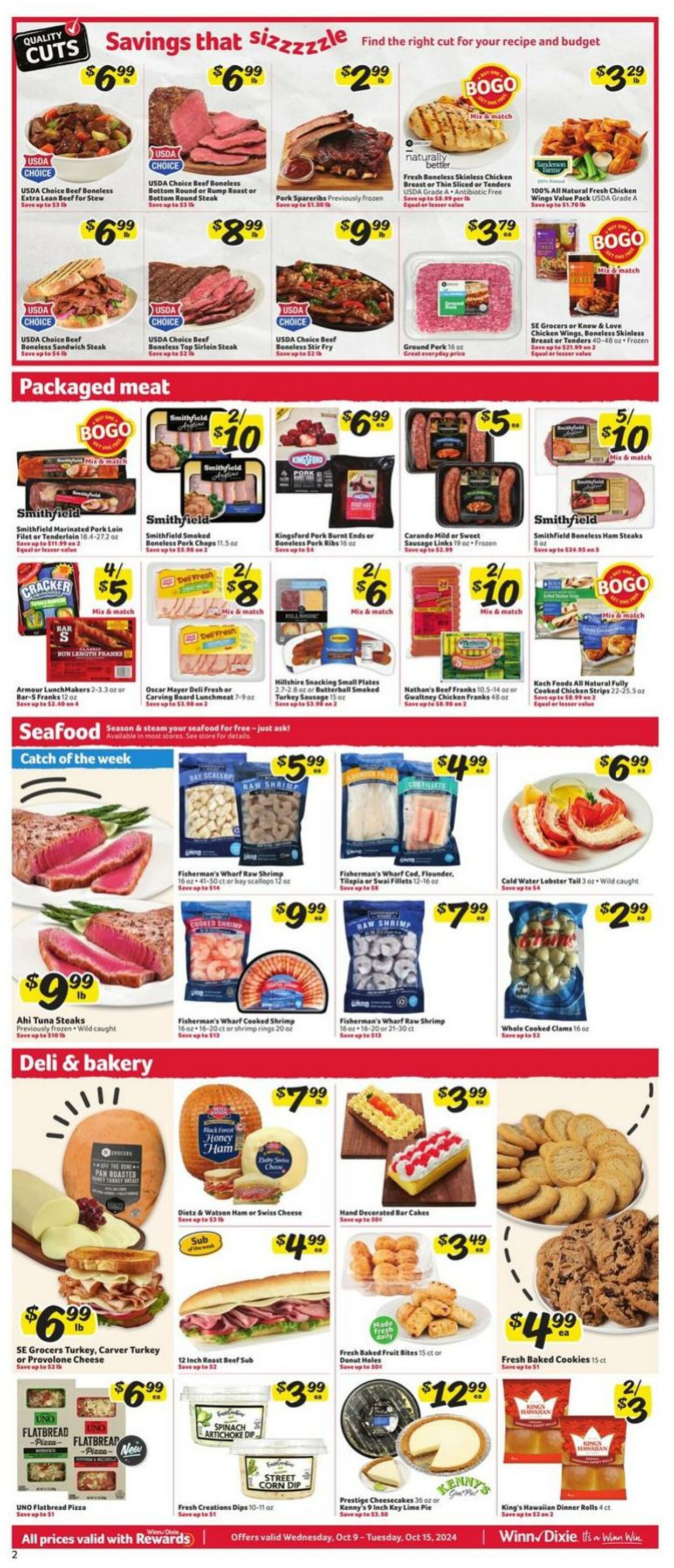 Weekly ad Winn-Dixie 10/09/2024 - 10/15/2024