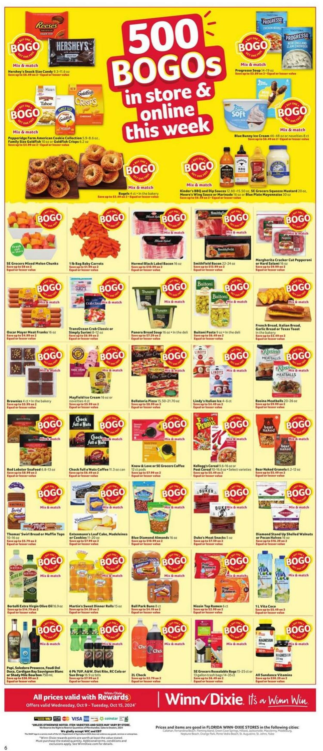 Weekly ad Winn-Dixie 10/09/2024 - 10/15/2024