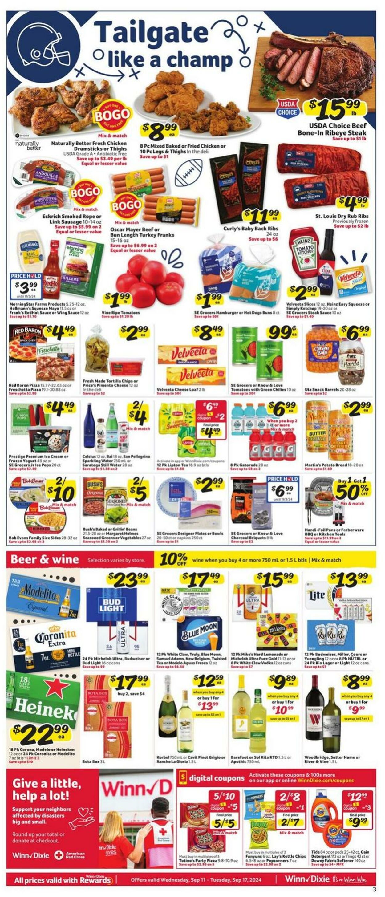 Weekly ad Winn-Dixie 09/11/2024 - 09/17/2024