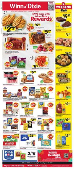 Weekly ad Winn-Dixie 10/02/2024 - 10/15/2024