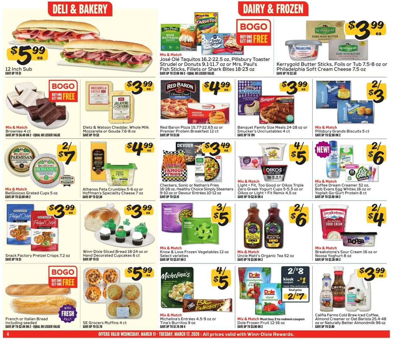 Weekly ad Winn-Dixie 03/11/2026 - 03/17/2026