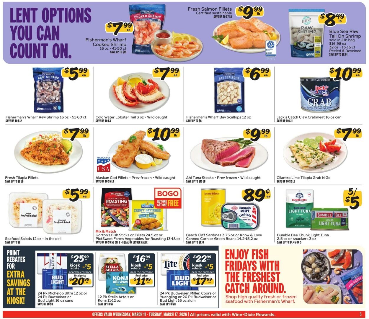 Weekly ad Winn-Dixie 03/11/2026 - 03/17/2026