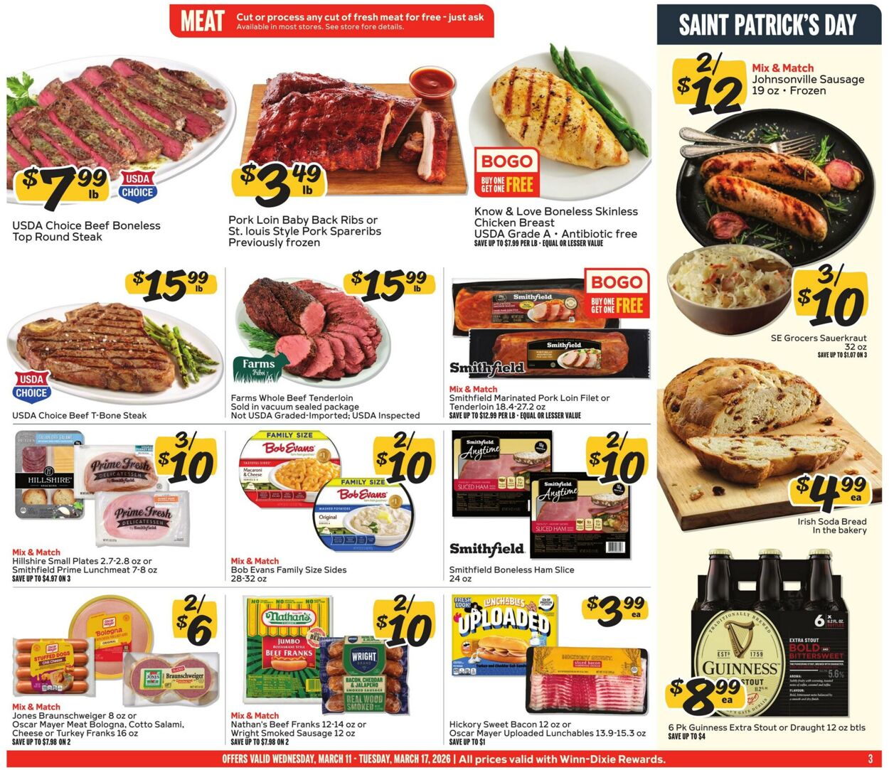 Weekly ad Winn-Dixie 03/11/2026 - 03/17/2026