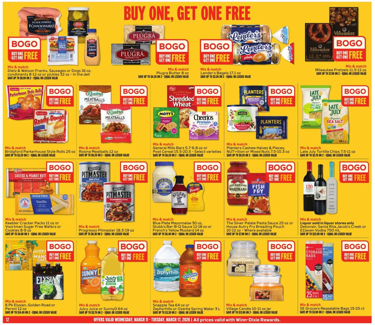 Weekly ad Winn-Dixie 03/11/2026 - 03/17/2026