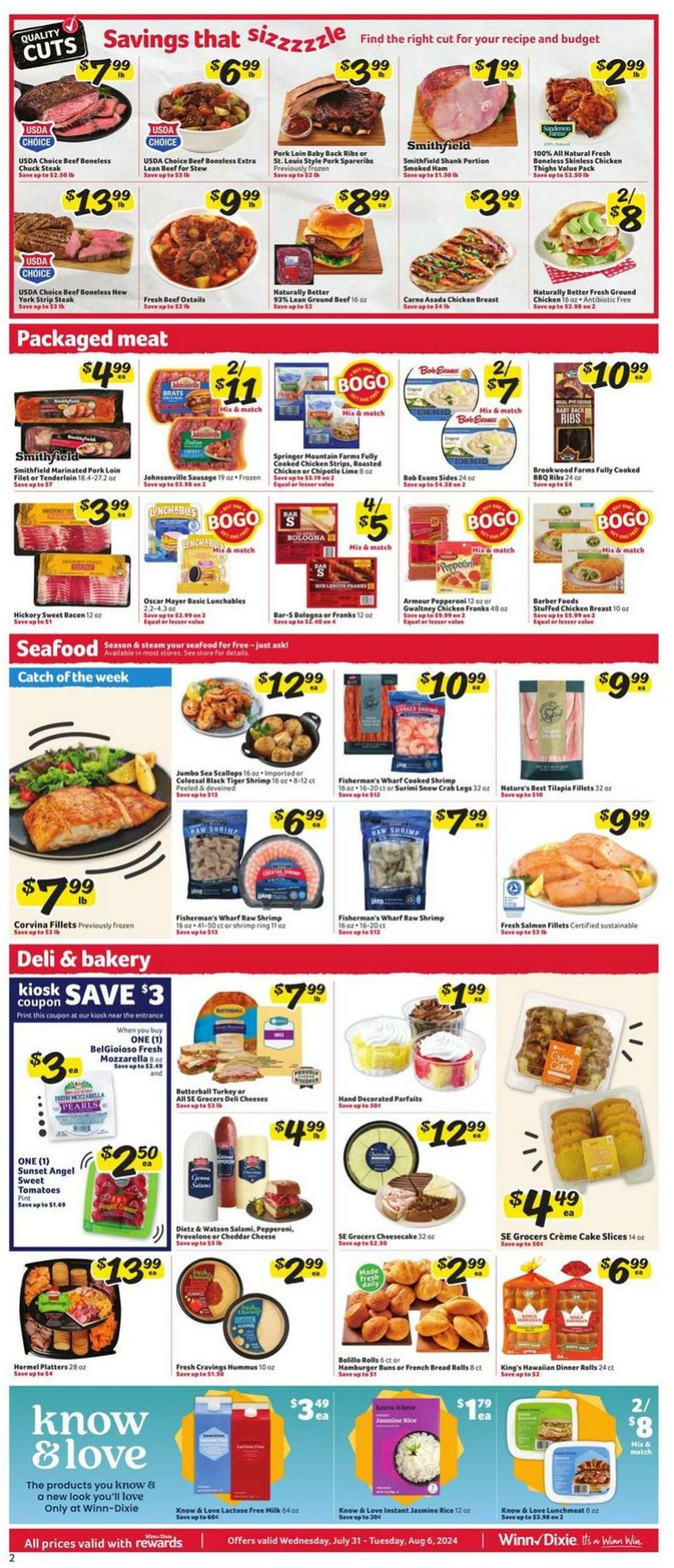 Weekly ad Winn-Dixie 07/31/2024 - 08/06/2024