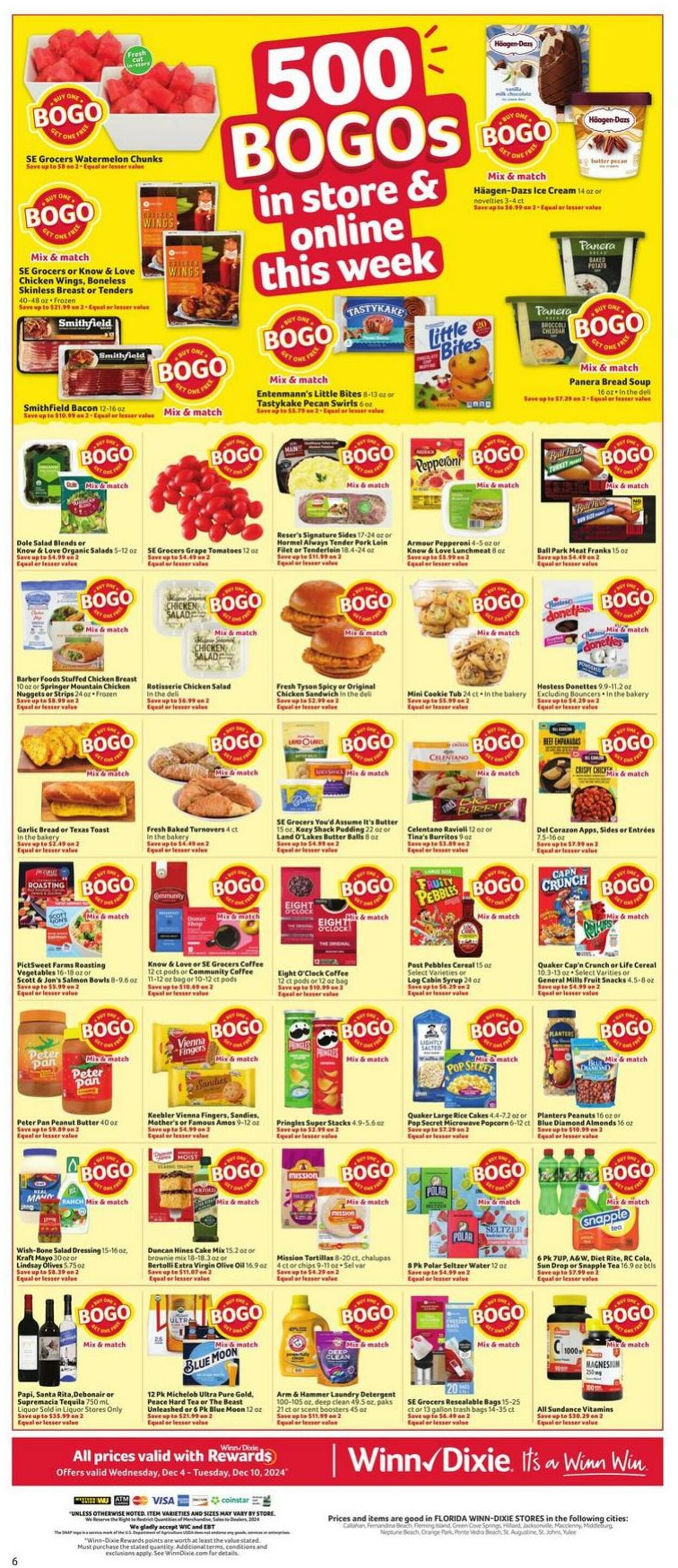 Weekly ad Winn-Dixie 12/04/2024 - 12/10/2024