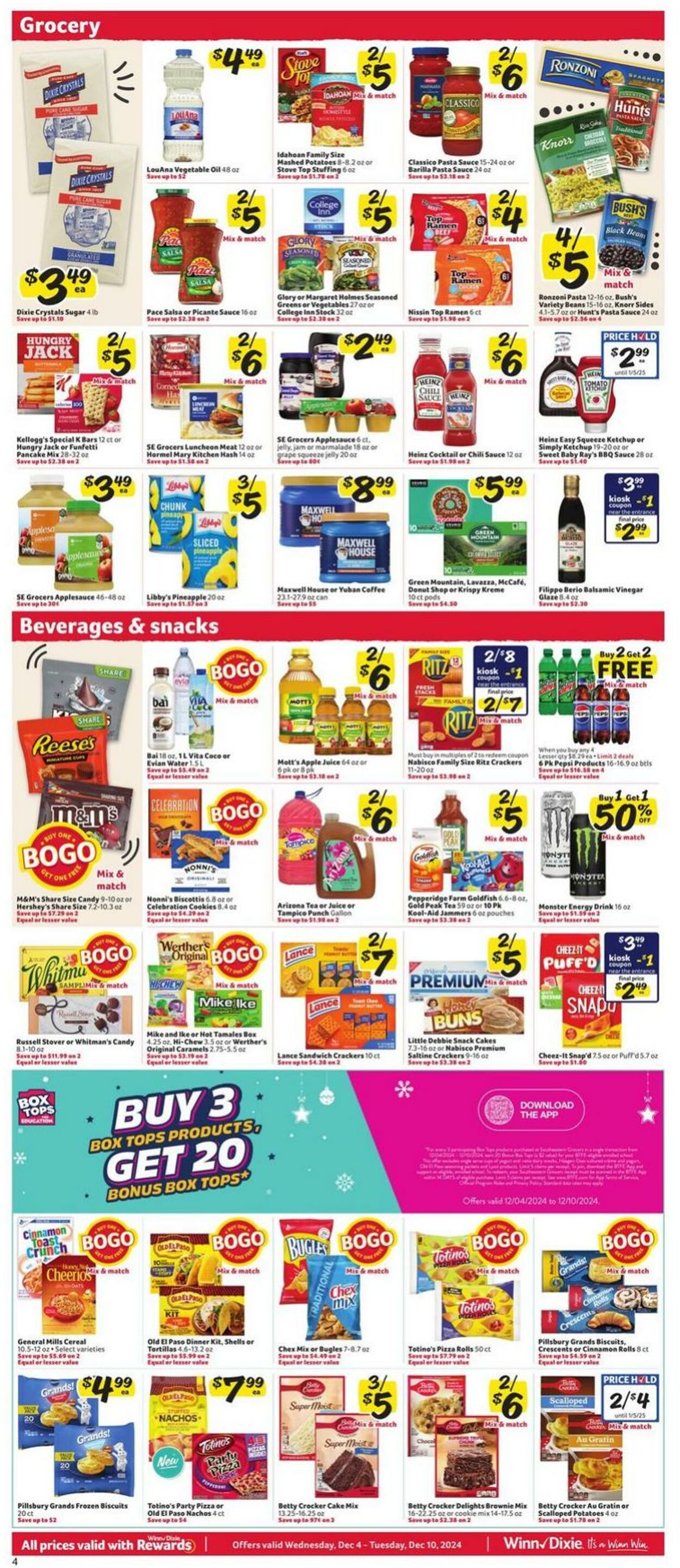 Weekly ad Winn-Dixie 12/04/2024 - 12/10/2024