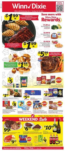 Weekly ad Winn-Dixie 12/04/2024 - 12/10/2024