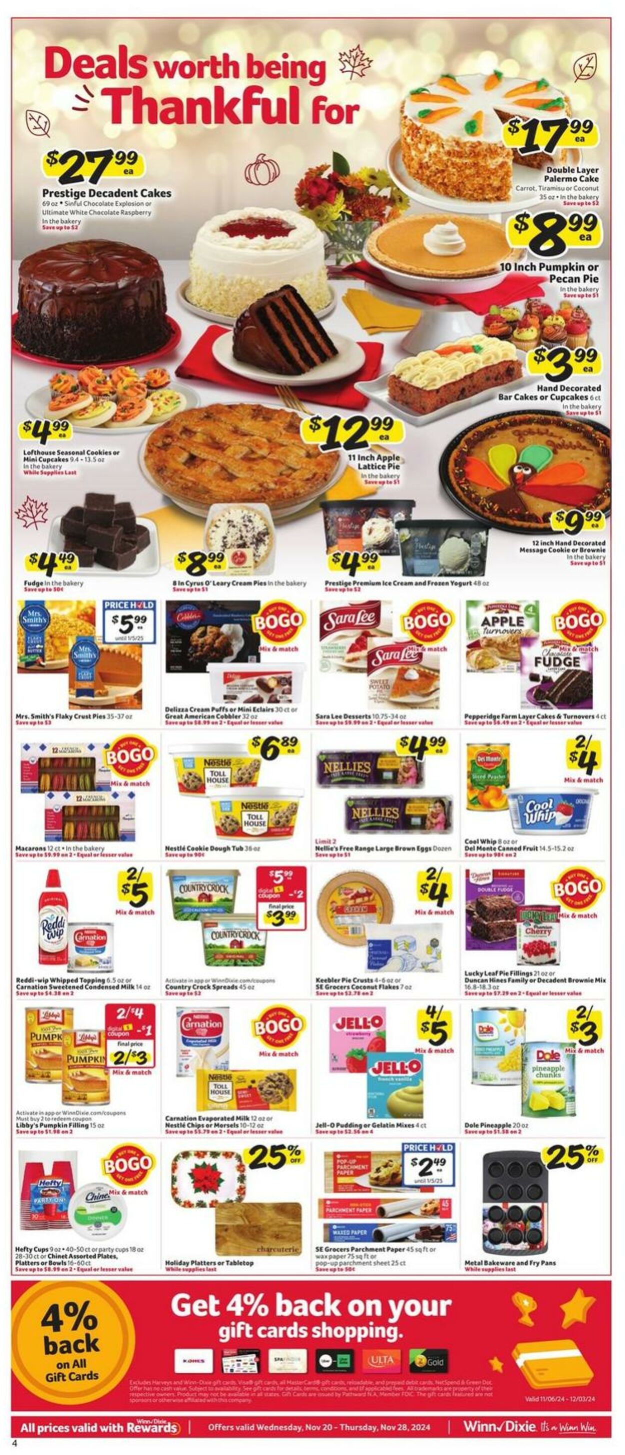 Weekly ad Winn-Dixie 11/20/2024 - 11/28/2024