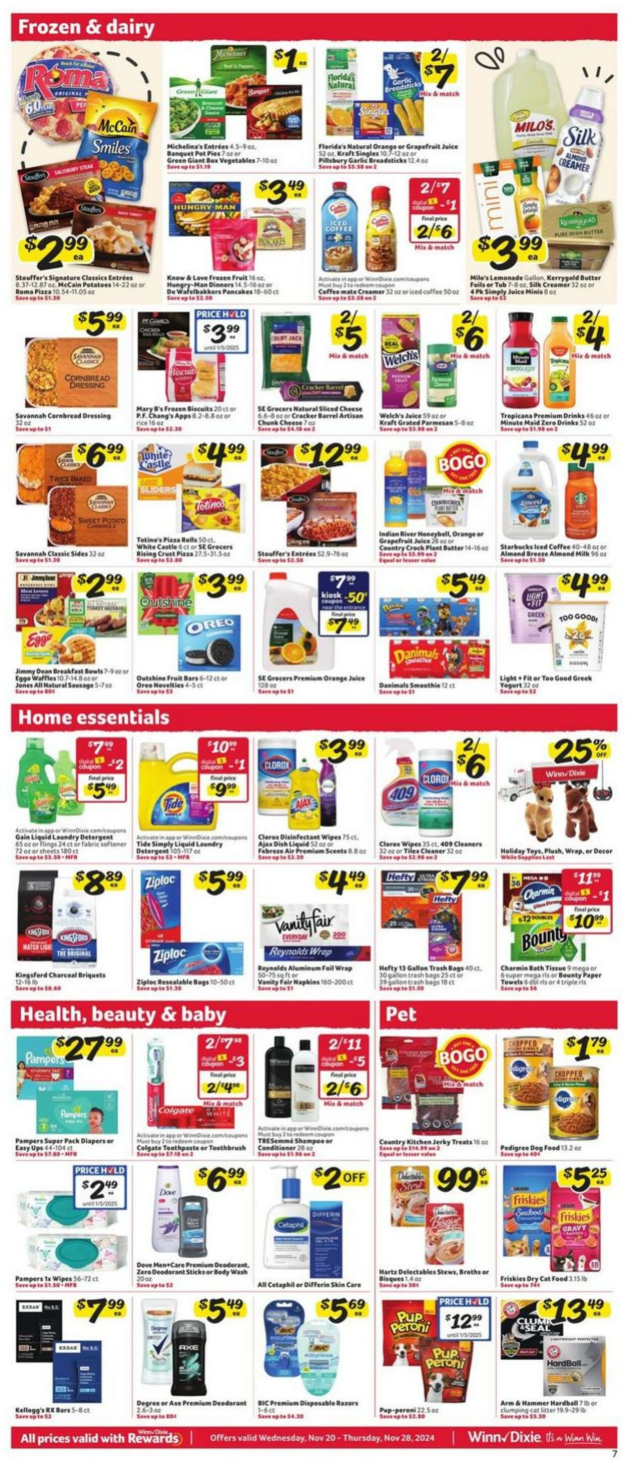 Weekly ad Winn-Dixie 11/20/2024 - 11/28/2024