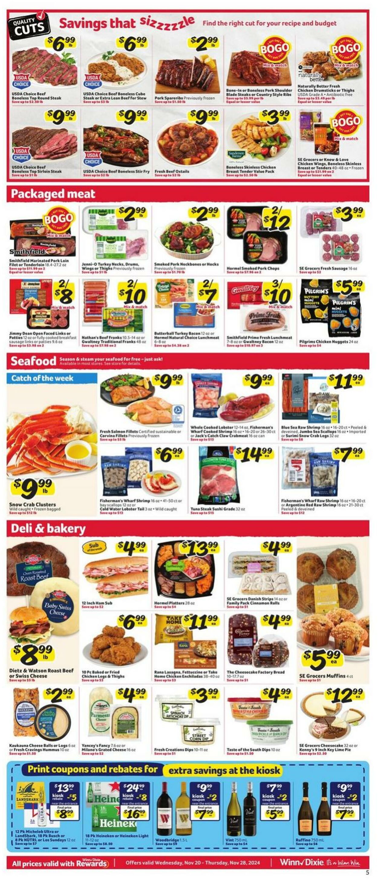 Weekly ad Winn-Dixie 11/20/2024 - 11/28/2024