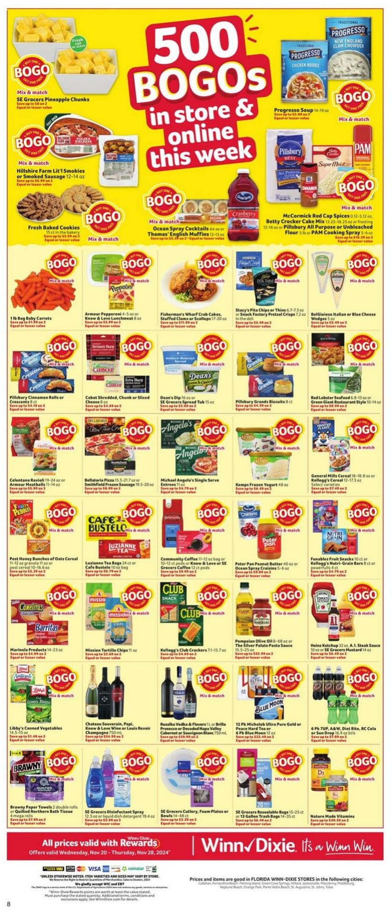 Weekly ad Winn-Dixie 11/20/2024 - 11/28/2024