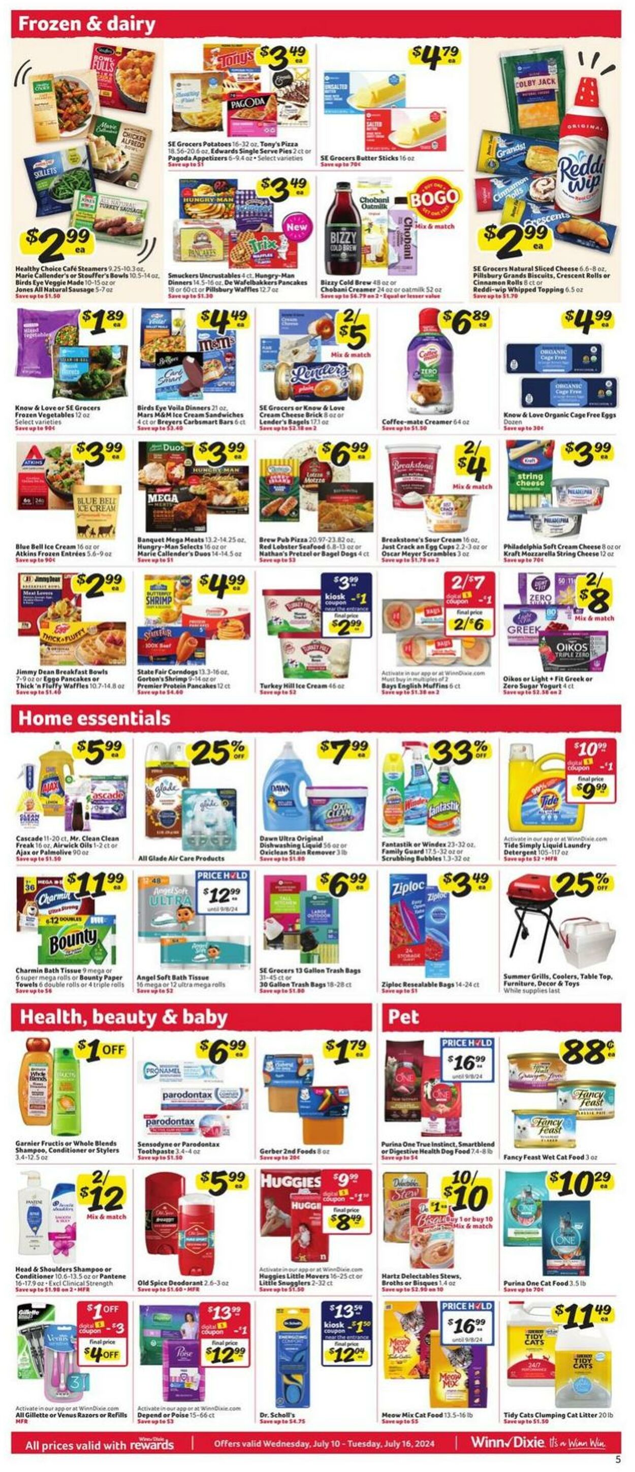 Weekly ad Winn-Dixie 07/10/2024 - 07/16/2024