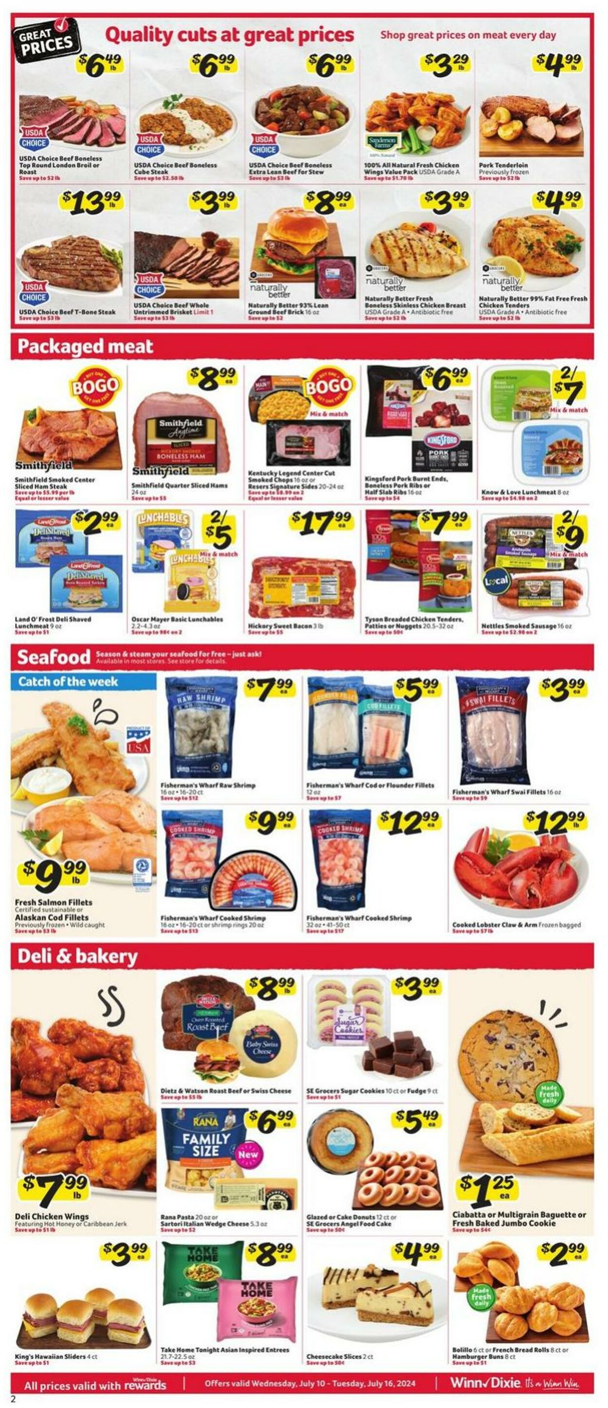 Weekly ad Winn-Dixie 07/10/2024 - 07/16/2024