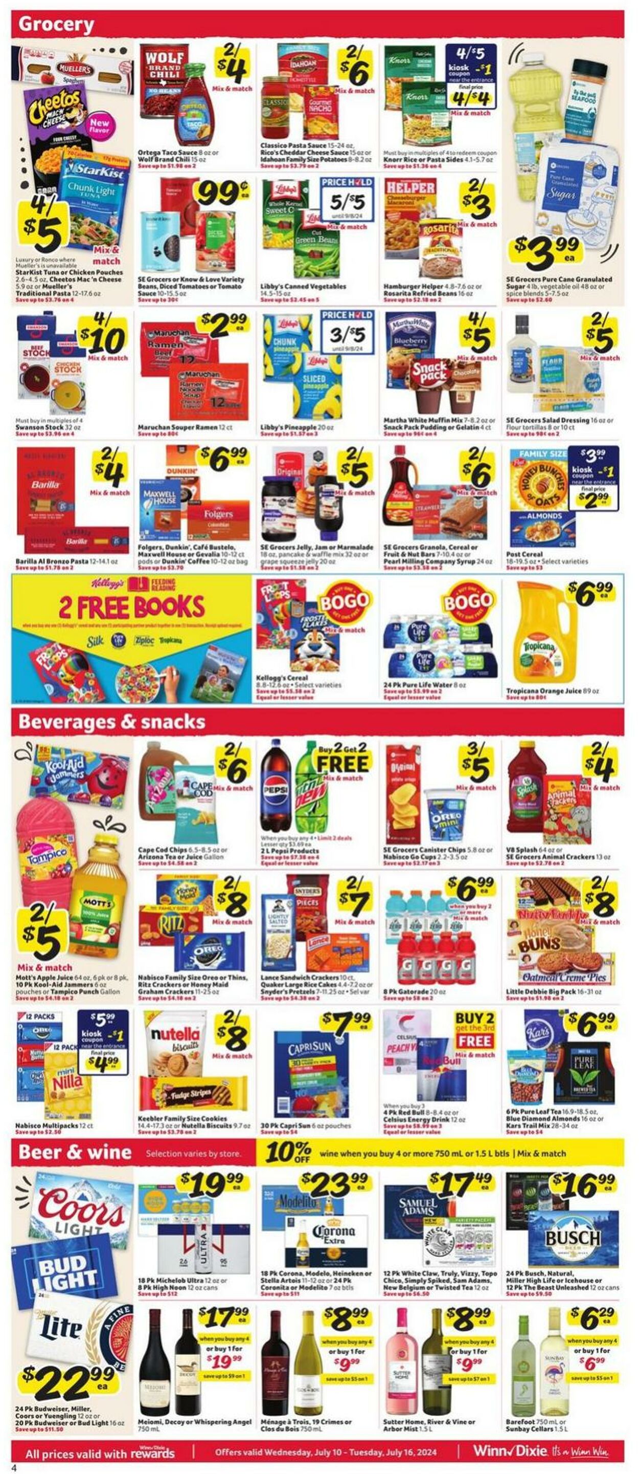 Weekly ad Winn-Dixie 07/10/2024 - 07/16/2024