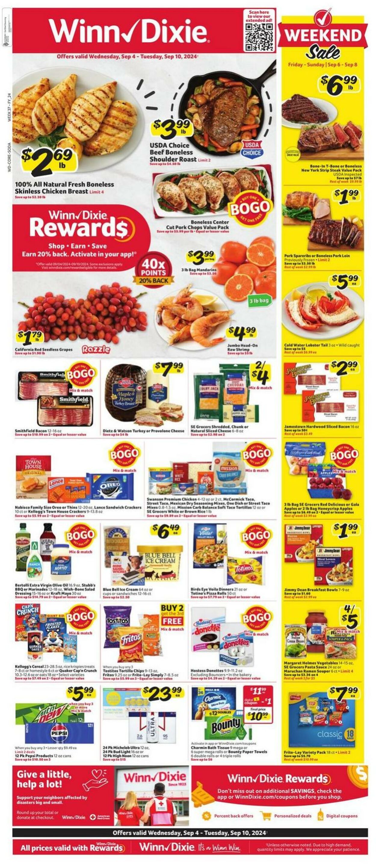 Weekly ad Winn-Dixie 09/04/2024 - 09/10/2024