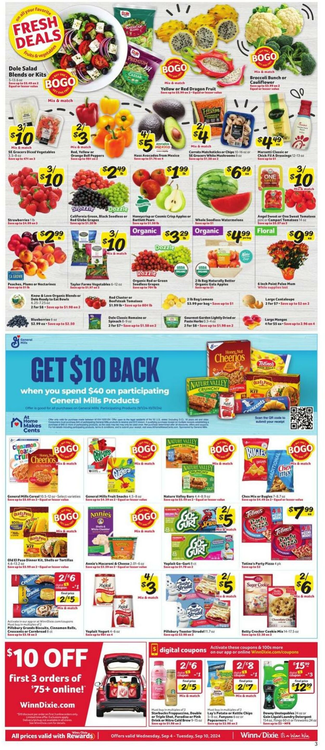 Weekly ad Winn-Dixie 09/04/2024 - 09/10/2024