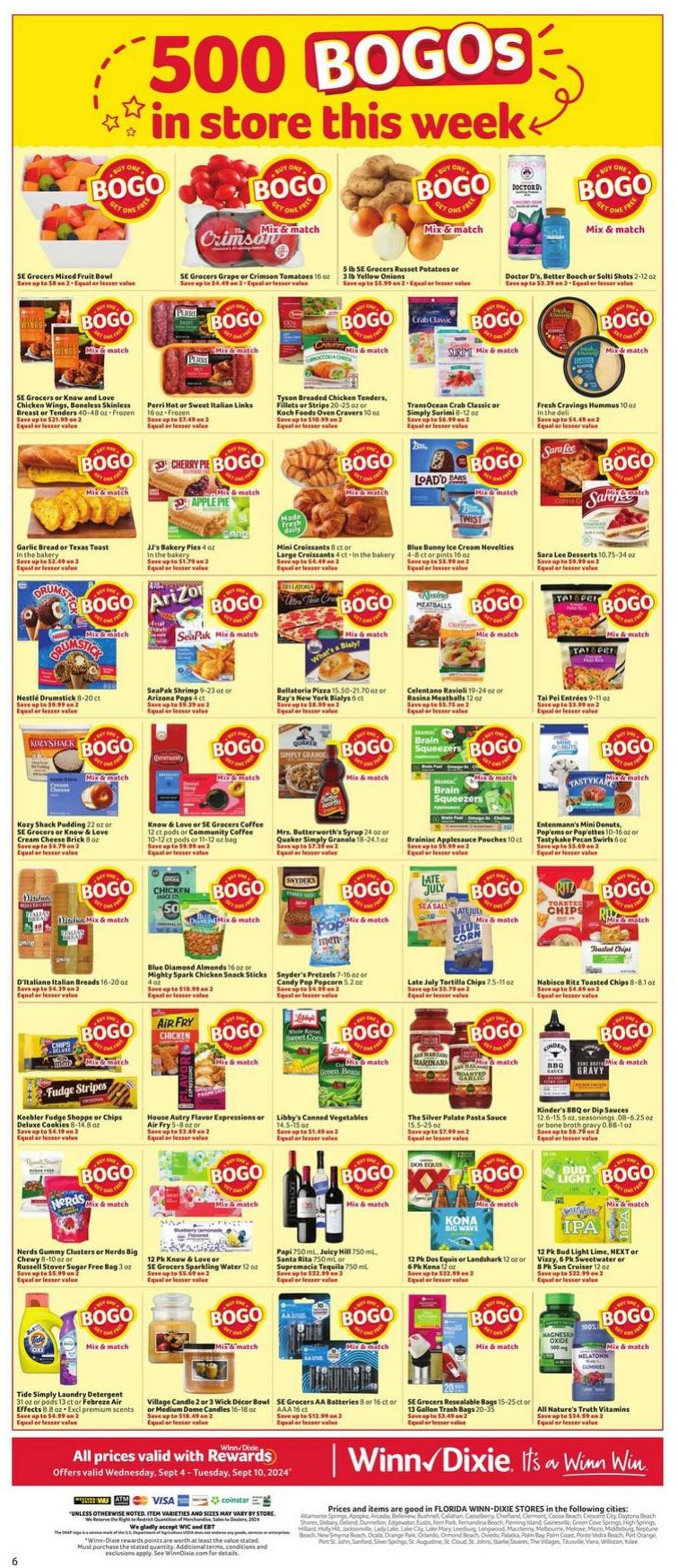 Weekly ad Winn-Dixie 09/04/2024 - 09/10/2024