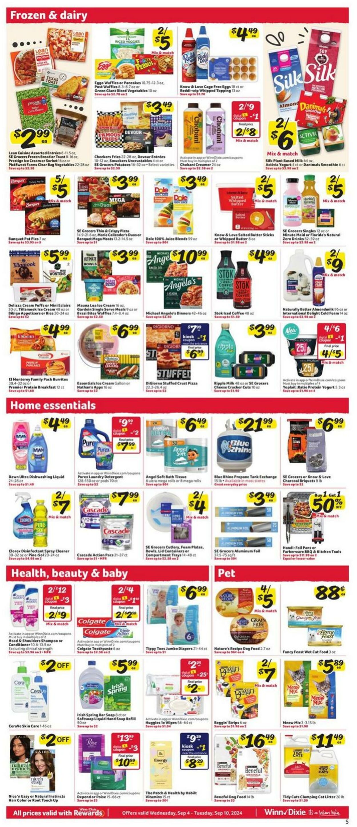 Weekly ad Winn-Dixie 09/04/2024 - 09/10/2024