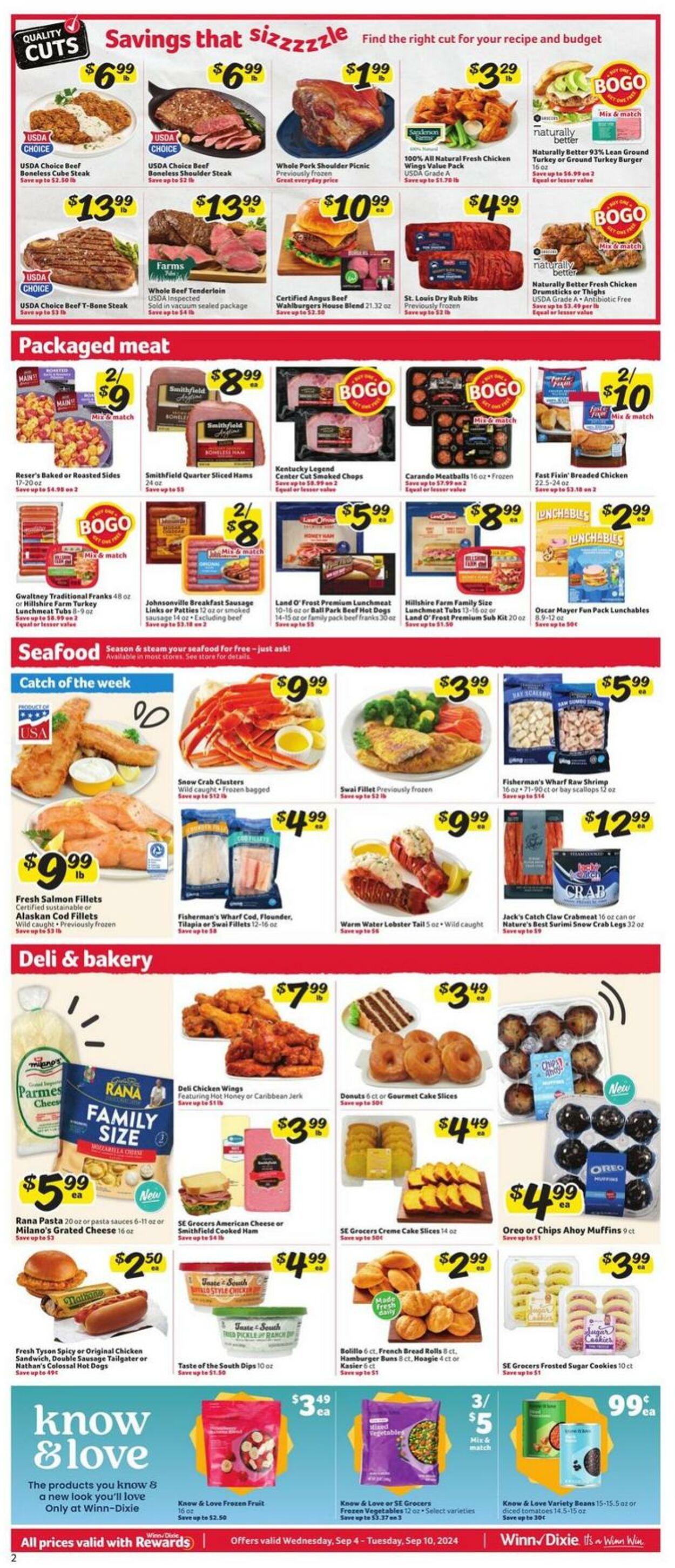 Weekly ad Winn-Dixie 09/04/2024 - 09/10/2024