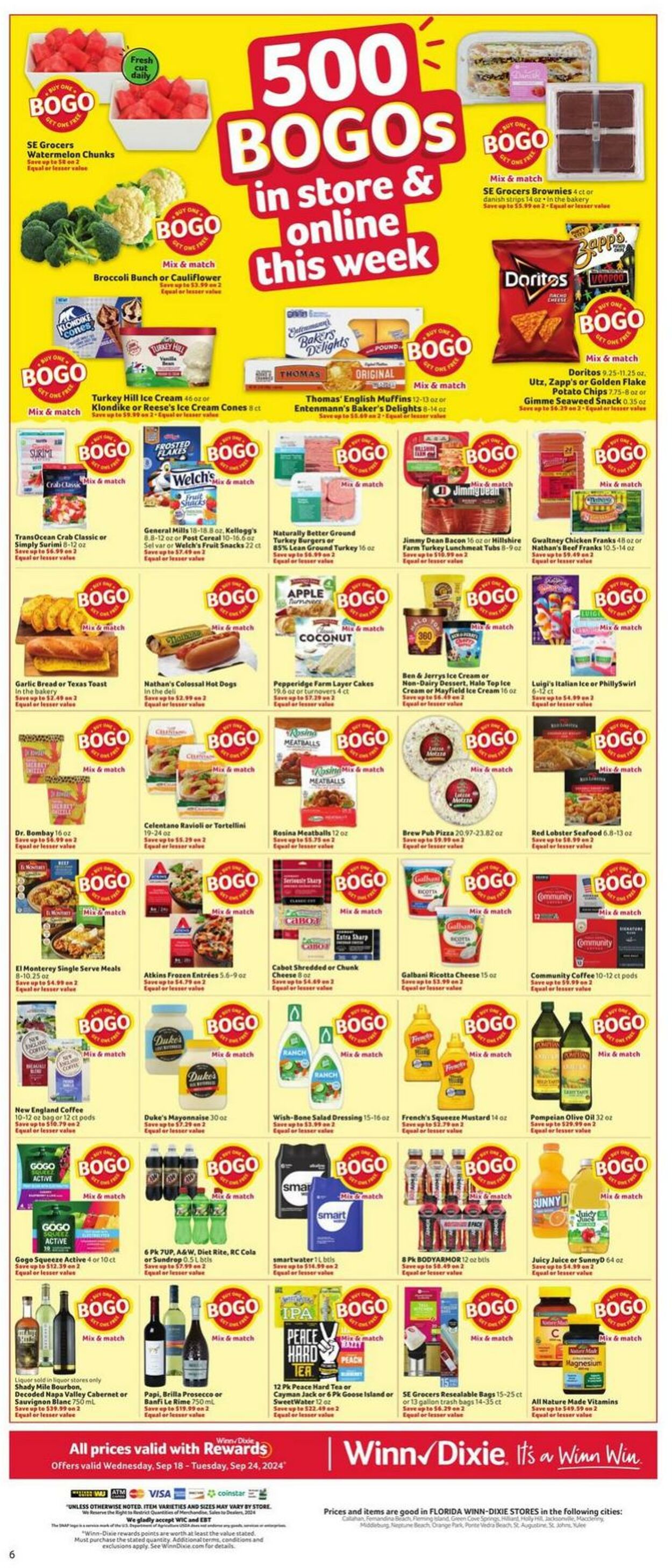 Weekly ad Winn-Dixie 09/18/2024 - 09/24/2024