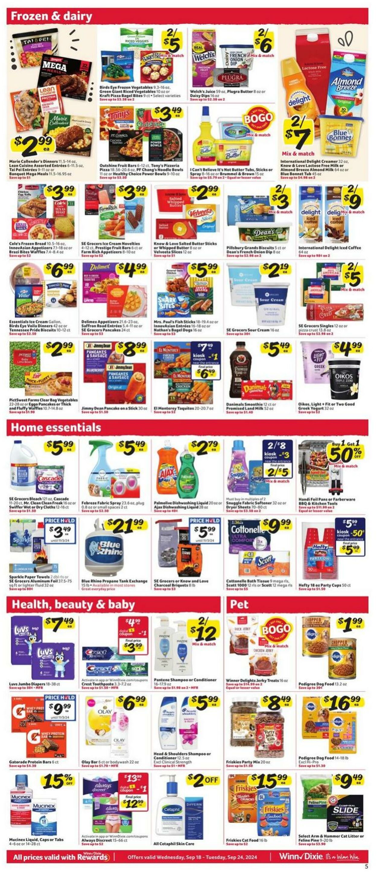 Weekly ad Winn-Dixie 09/18/2024 - 09/24/2024