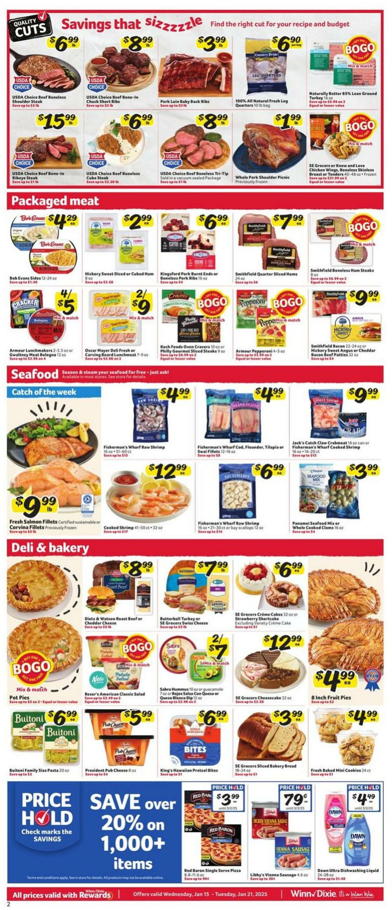 Weekly ad Winn-Dixie 01/15/2025 - 01/21/2025