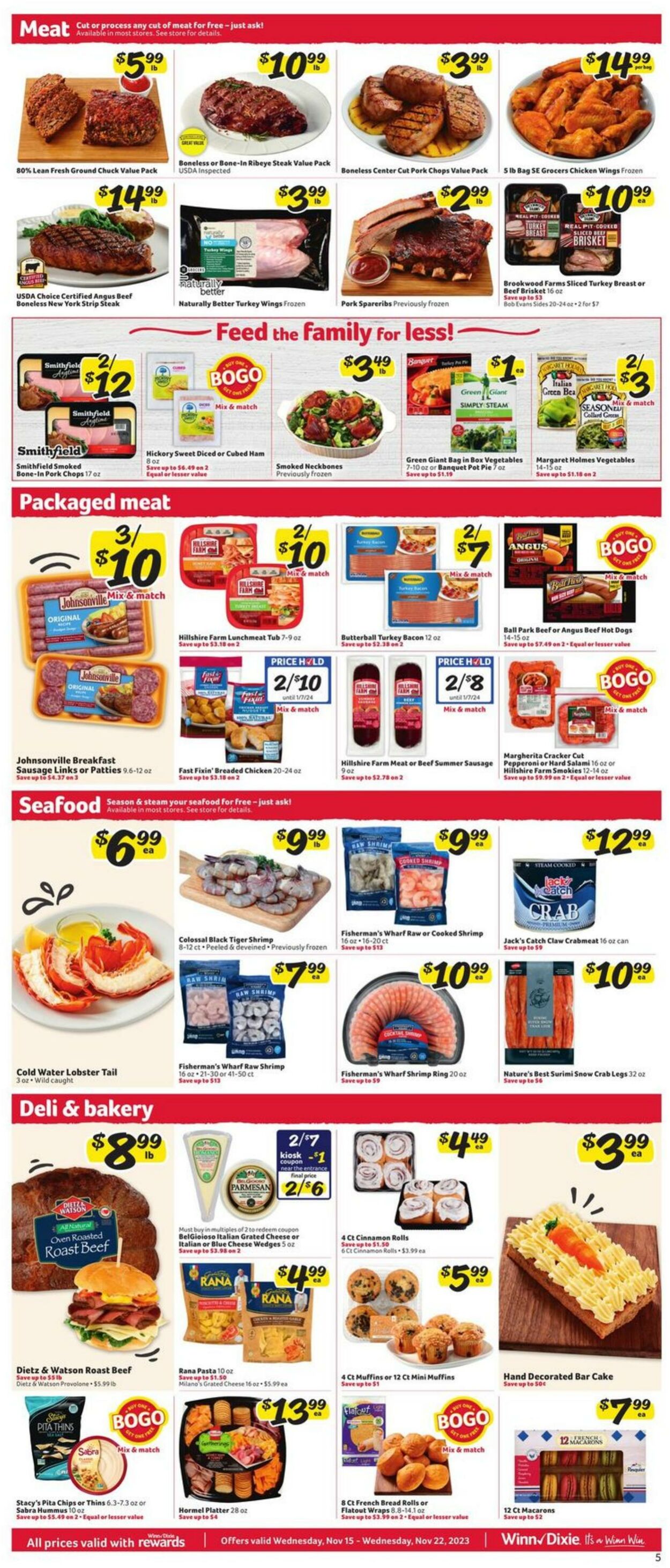 Weekly ad Winn-Dixie 11/15/2023 - 11/21/2023