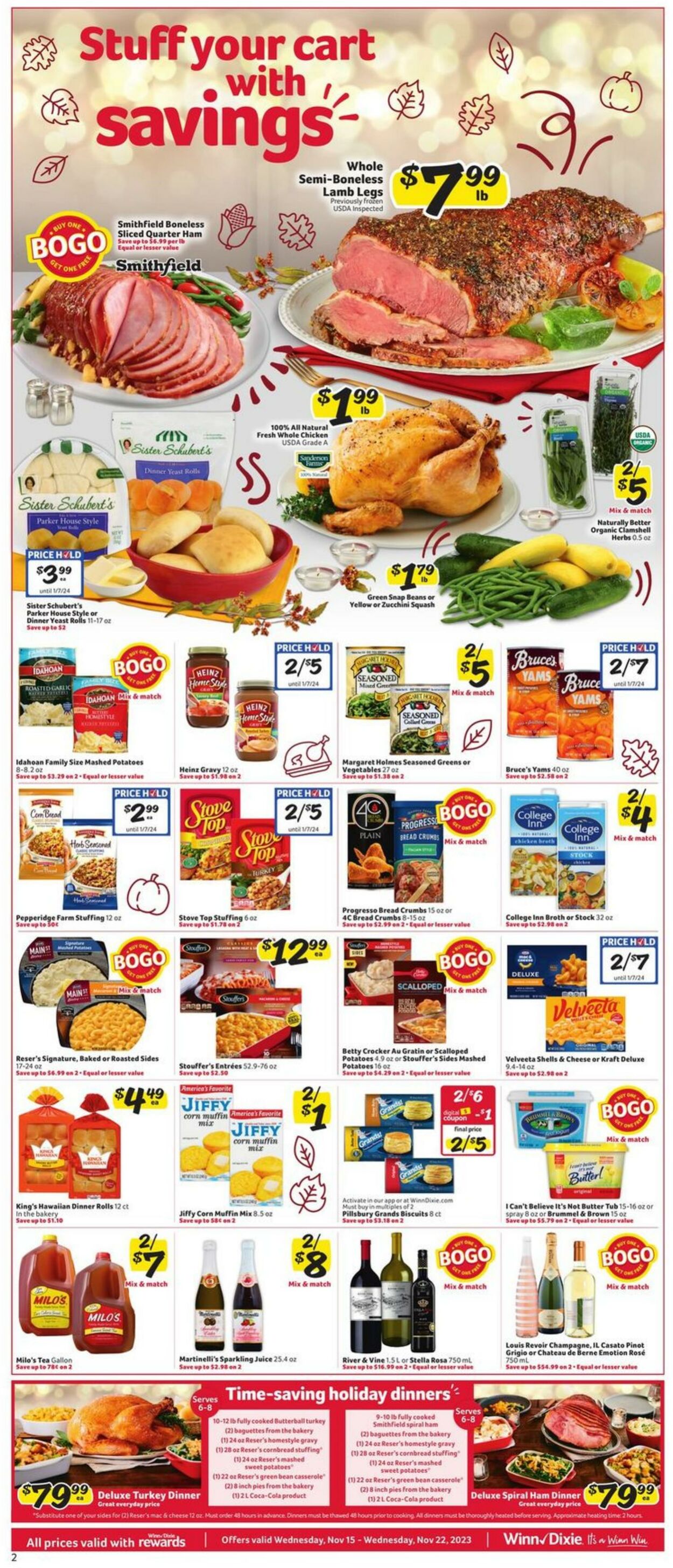 Weekly ad Winn-Dixie 11/15/2023 - 11/21/2023