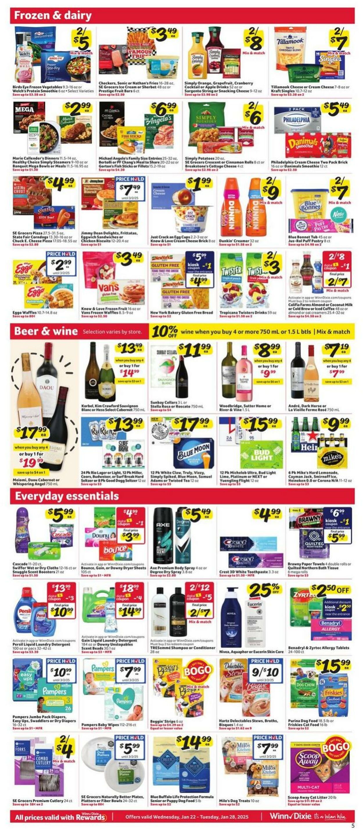 Weekly ad Winn-Dixie 01/22/2025 - 01/28/2025