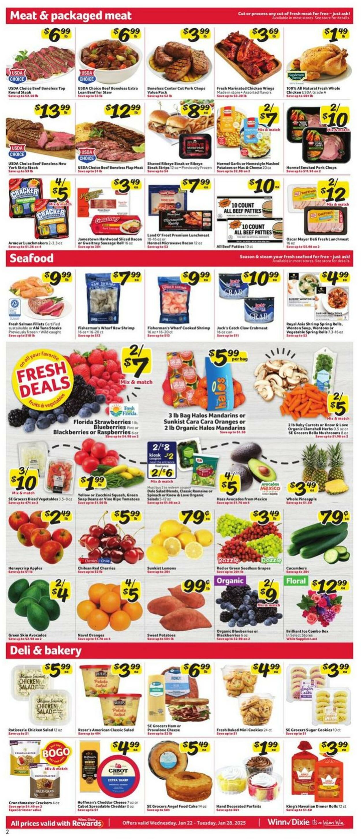 Weekly ad Winn-Dixie 01/22/2025 - 01/28/2025