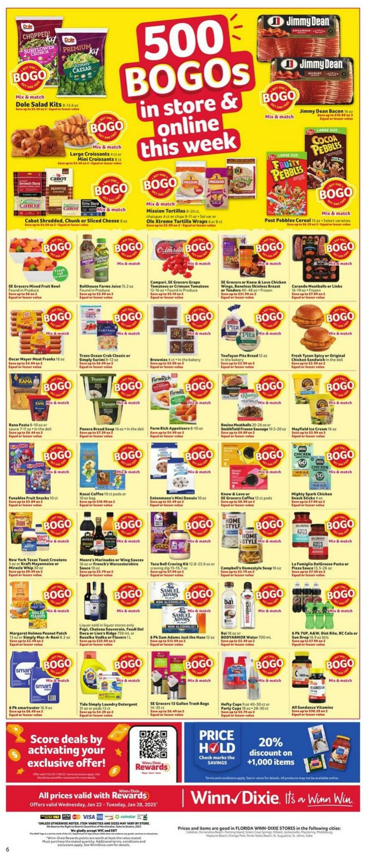 Weekly ad Winn-Dixie 01/22/2025 - 01/28/2025