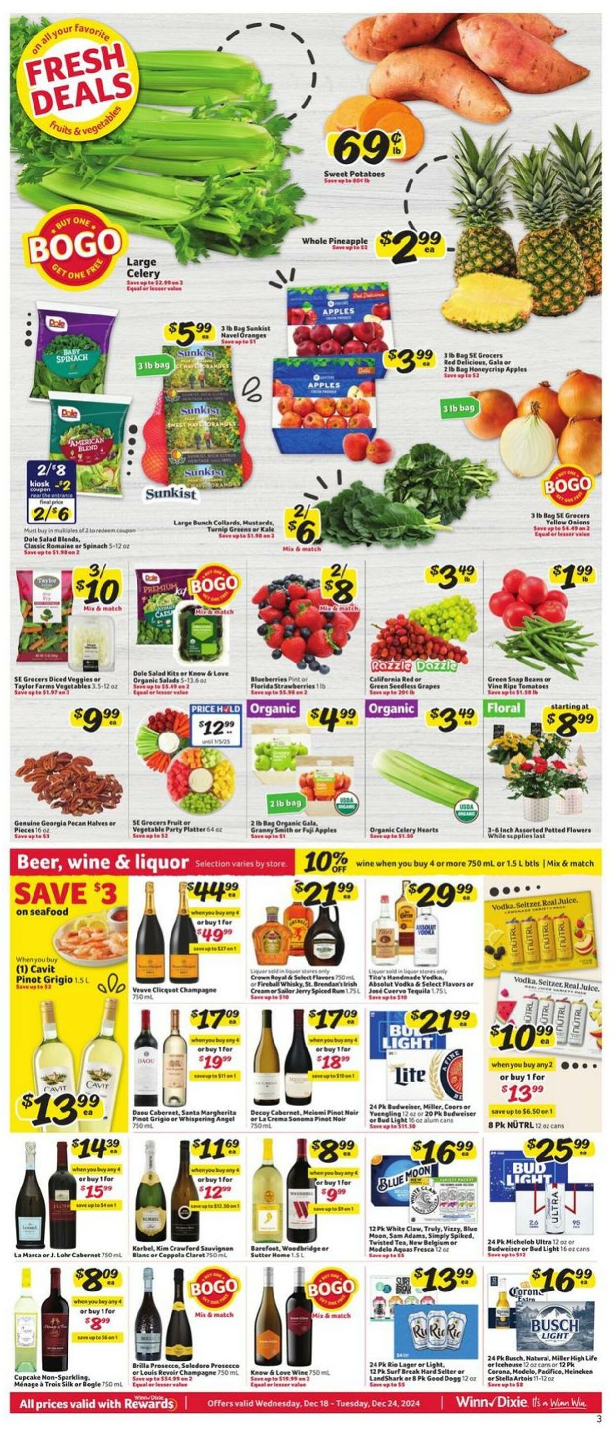 Weekly ad Winn-Dixie 12/18/2024 - 12/24/2024