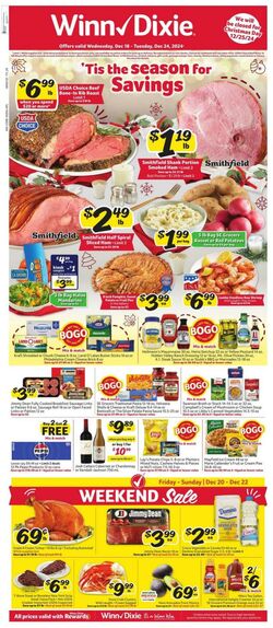 Weekly ad Winn-Dixie 12/18/2024 - 12/24/2024