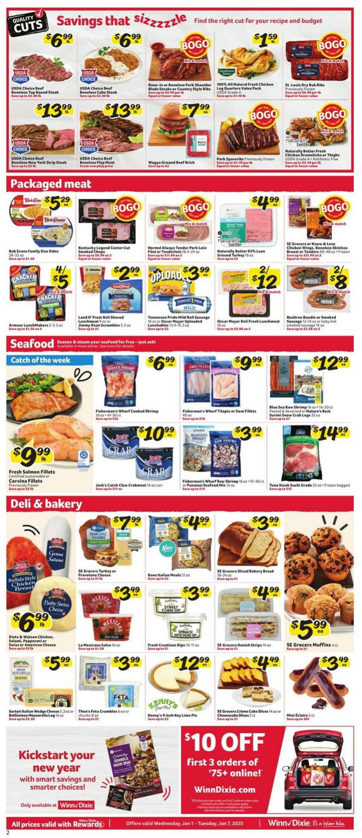 Weekly ad Winn-Dixie 01/01/2025 - 01/07/2025