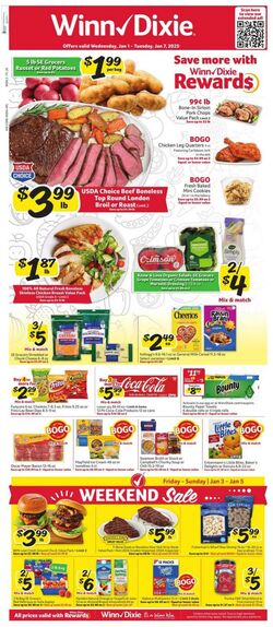 Weekly ad Winn-Dixie 01/01/2025 - 01/07/2025