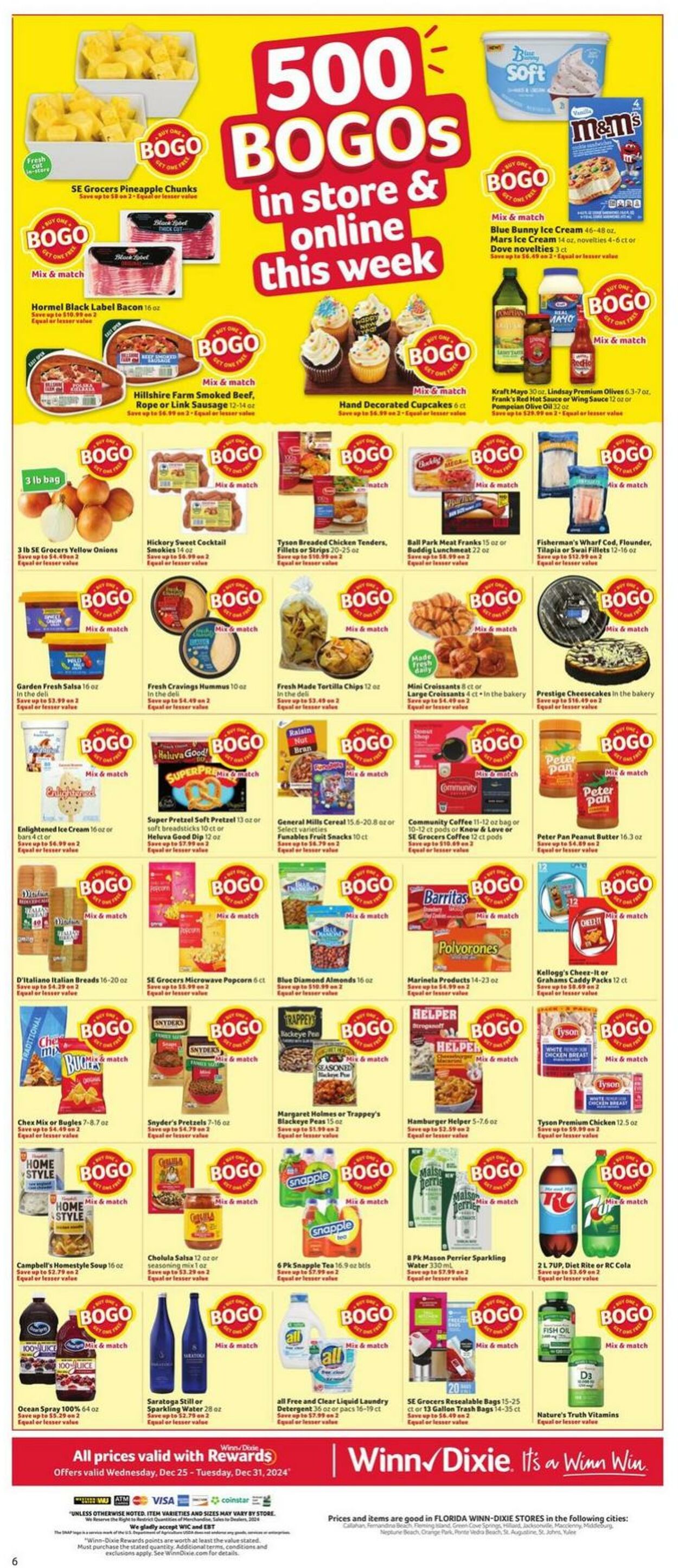 Weekly ad Winn-Dixie 12/25/2024 - 12/31/2024