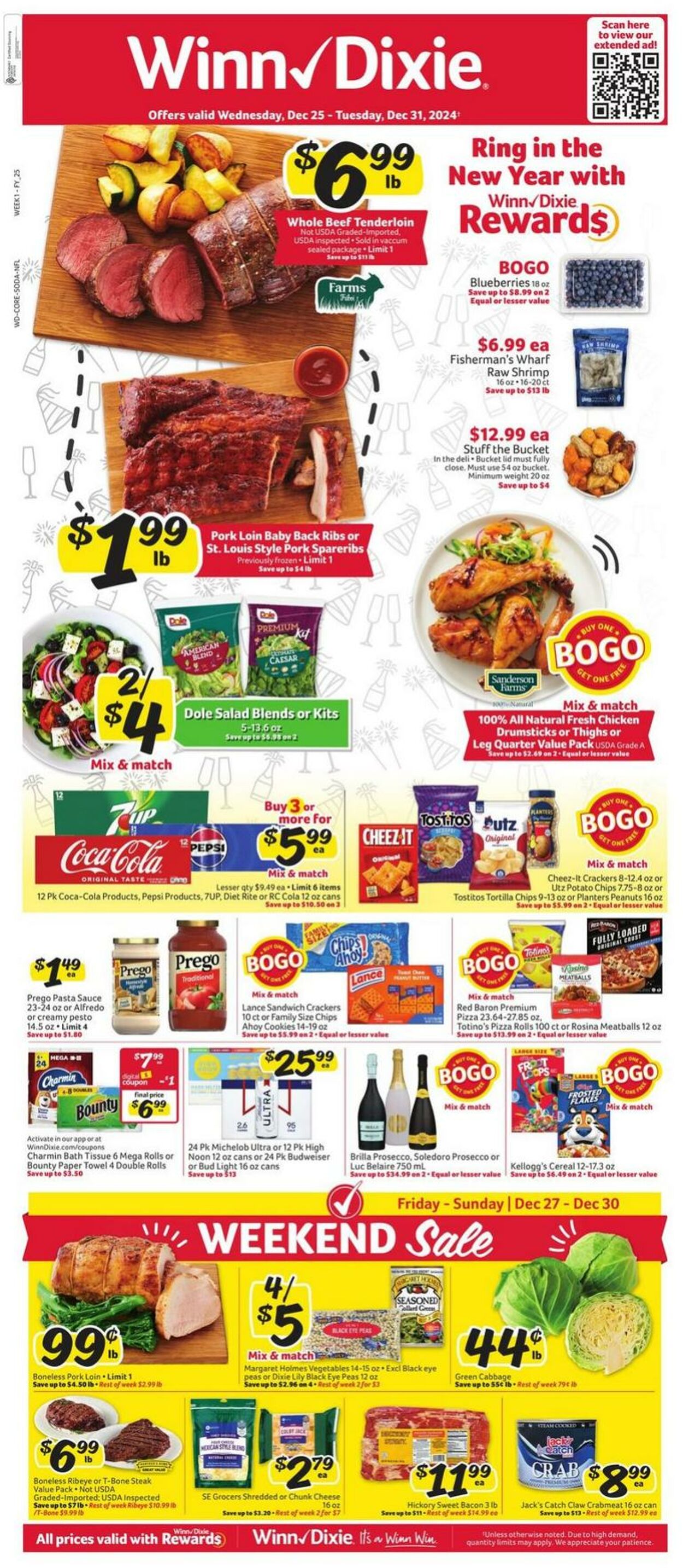 Weekly ad Winn-Dixie 12/25/2024 - 12/31/2024