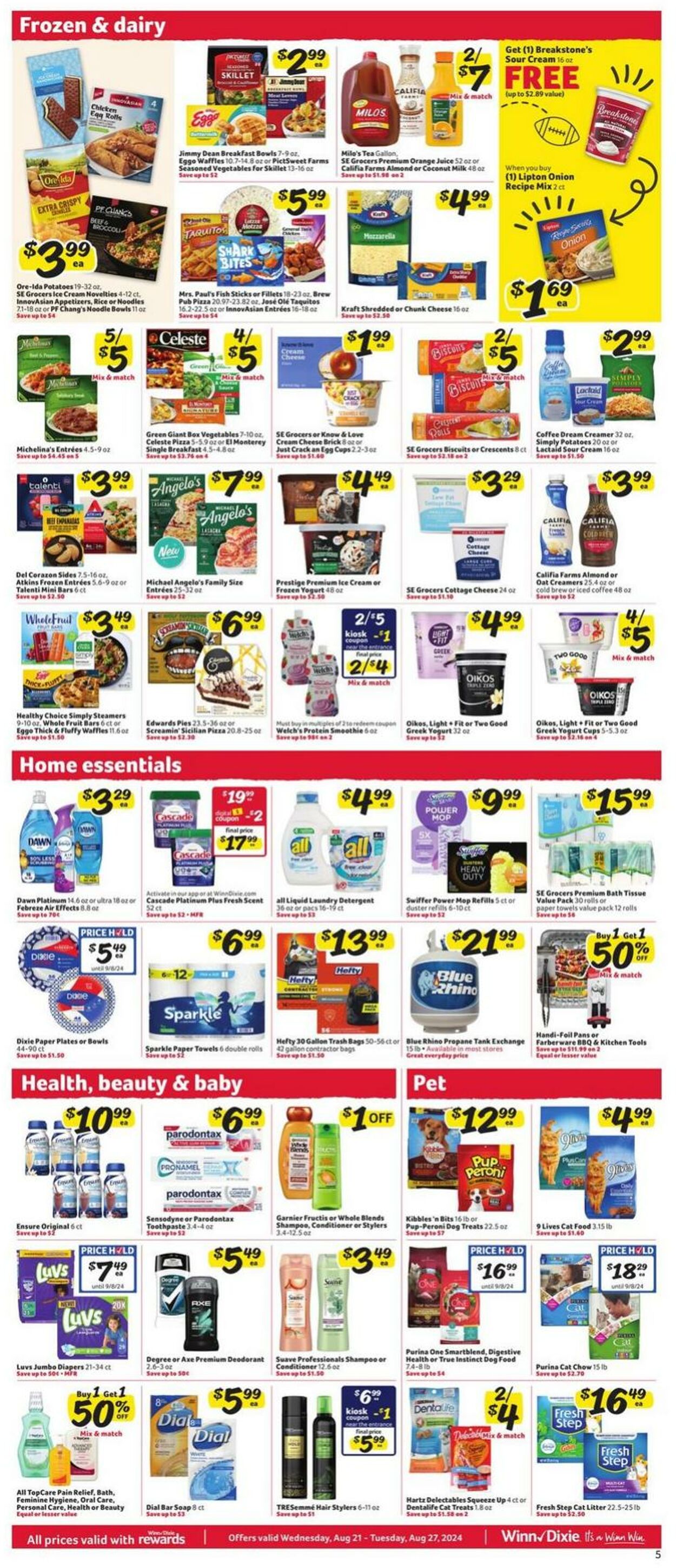 Weekly ad Winn-Dixie 08/21/2024 - 08/27/2024