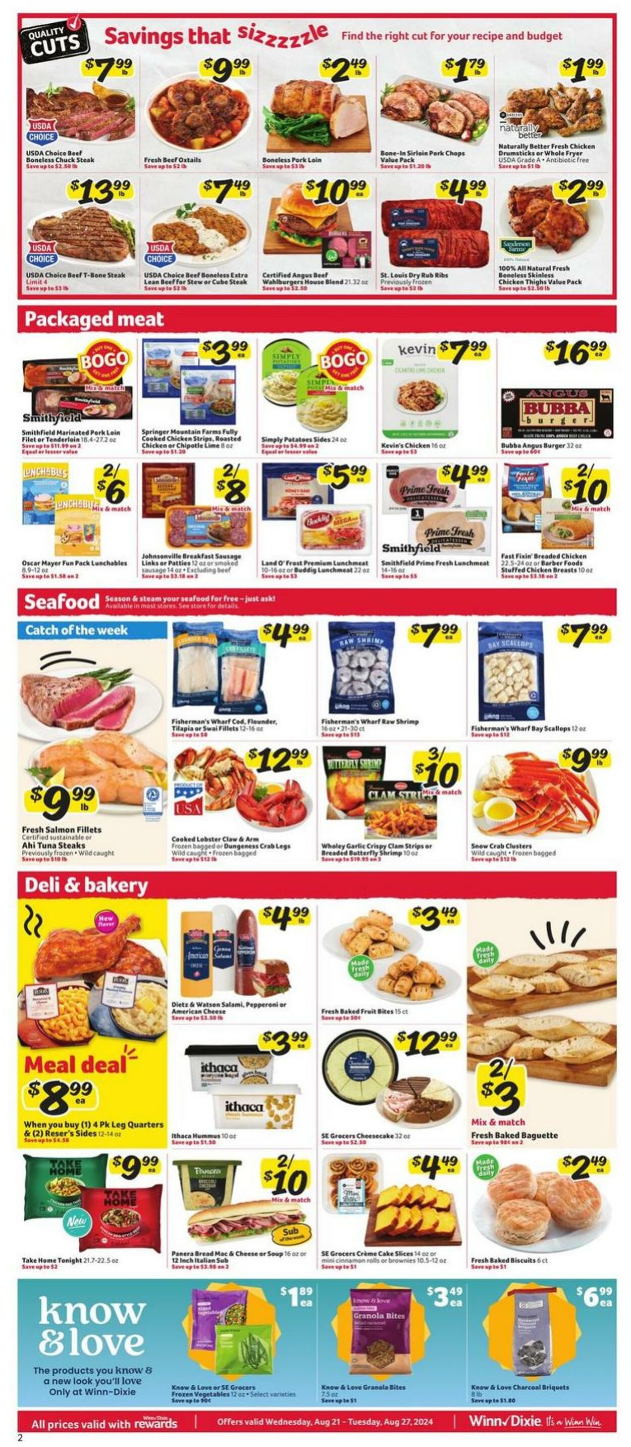 Weekly ad Winn-Dixie 08/21/2024 - 08/27/2024