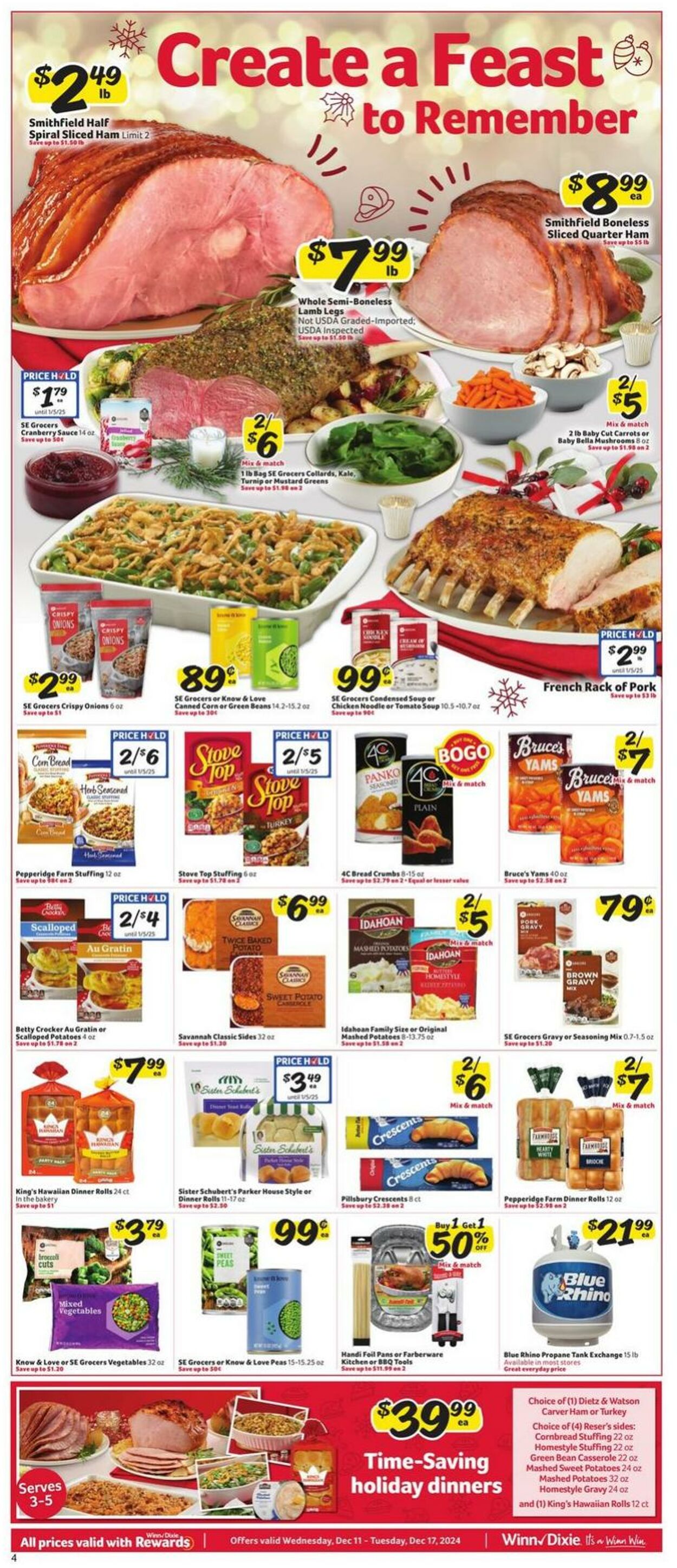 Weekly ad Winn-Dixie 12/11/2024 - 12/17/2024